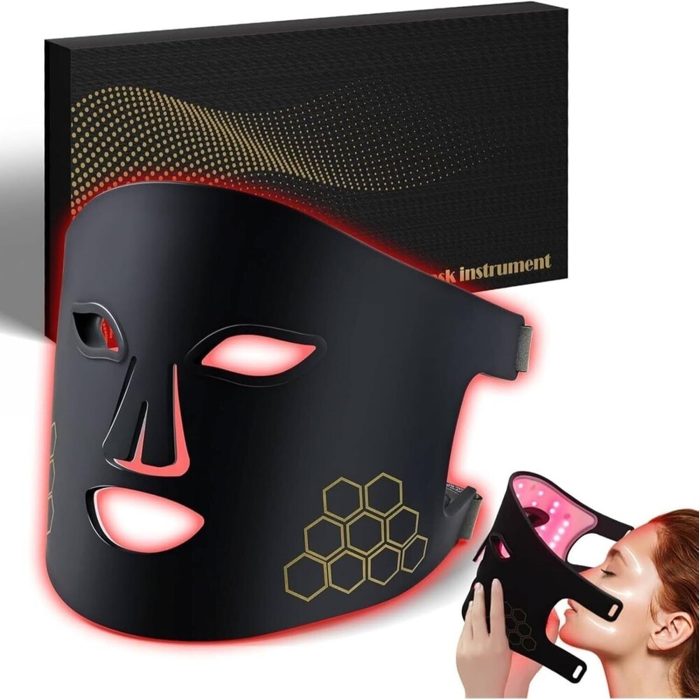 Red Light Therapy for Face, Enhance LED Face Mask Light Therapy for Acne, Wri...